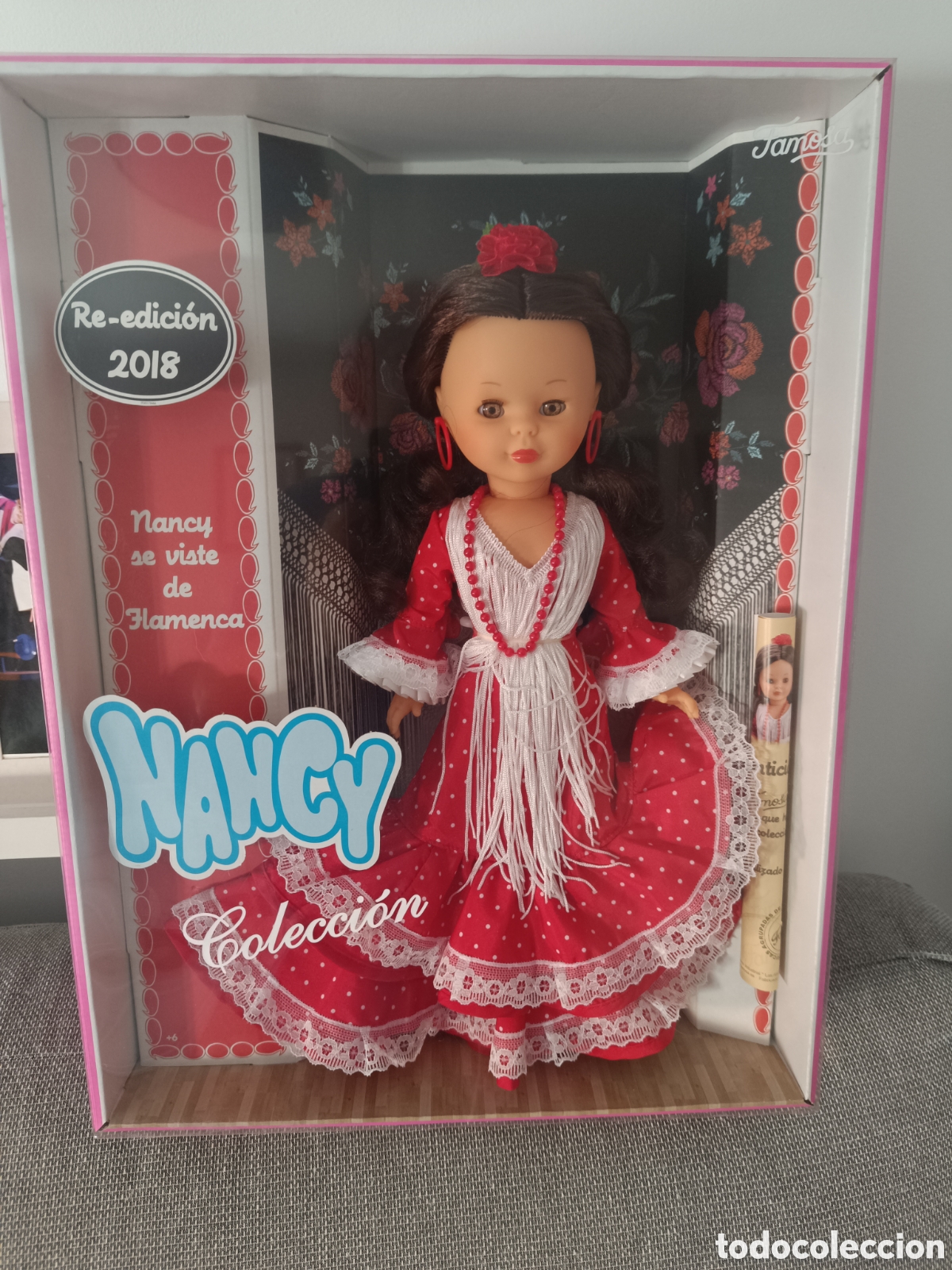 Puppen Nancy und Lucas: NANCY SE VISTE DE FLAMENCA