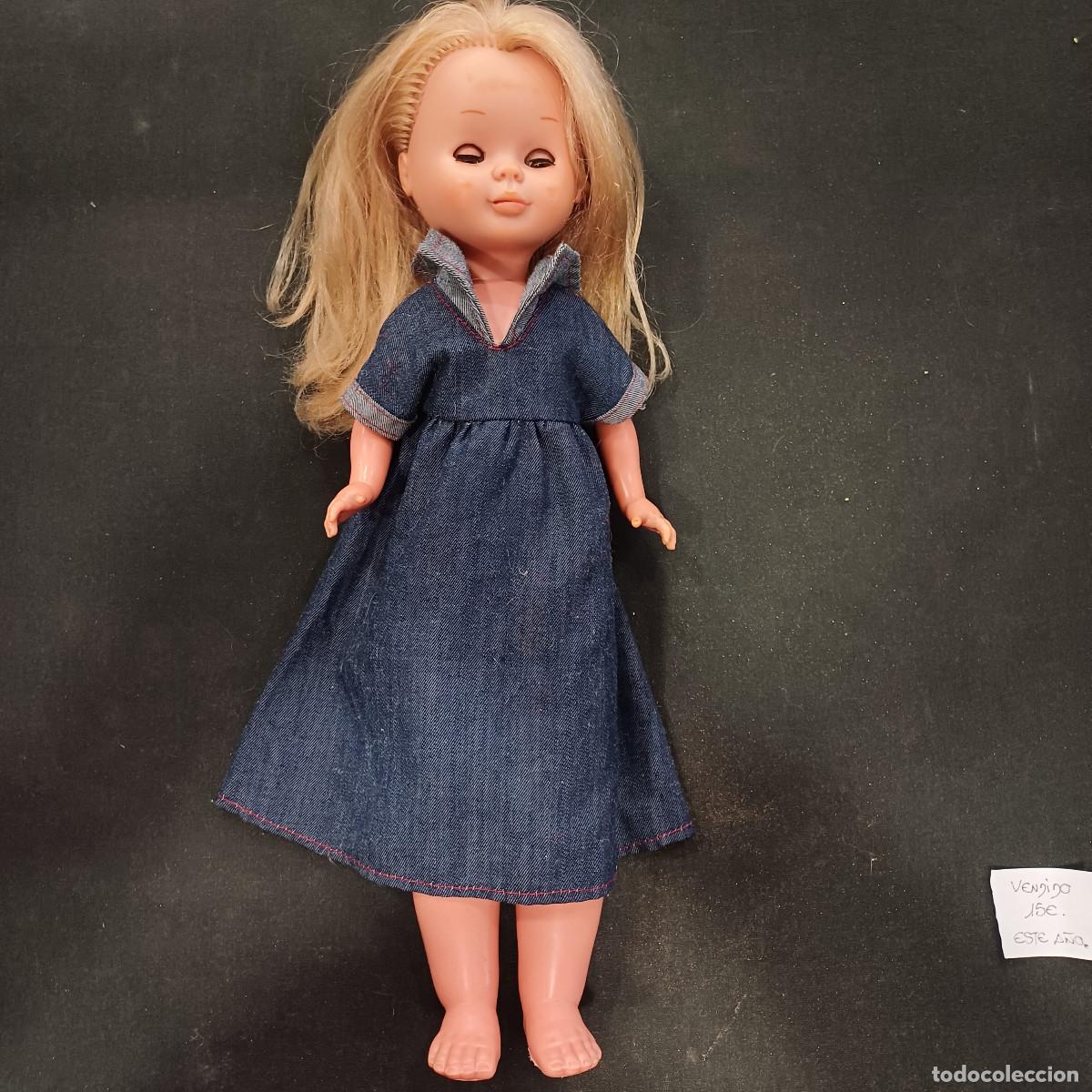 Poup&eacute;es Nancy et Lucas: VESTIDO VAQUERO PARA NANCY DE FAMOSA.