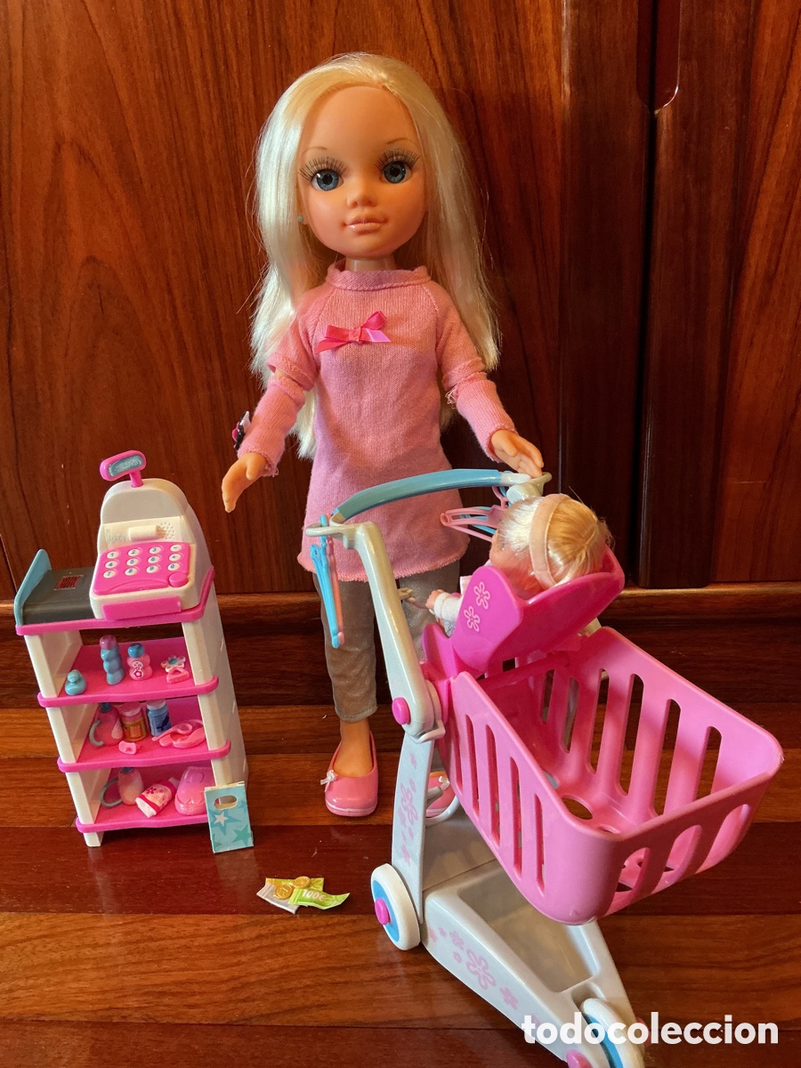 Mu&ntilde;ecas Nancy y Lucas: Nancy Supermercado con accesorios - Foto 4