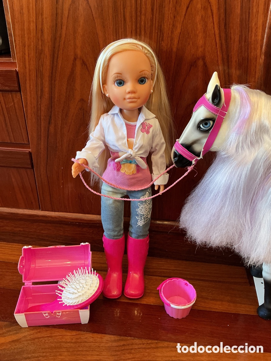 Mu&ntilde;ecas Nancy y Lucas: Nancy y su caballo Estrella con accesorios - Foto 2