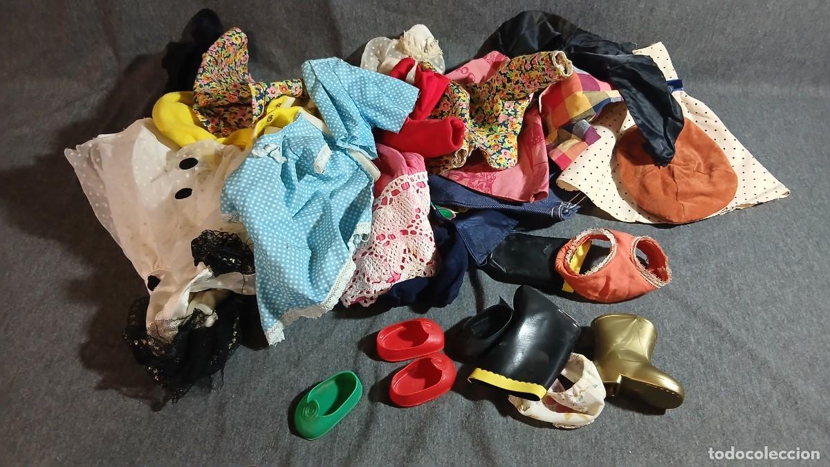 Mu&ntilde;ecas Nancy y Lucas: LOTE NANCY ROPA Y ZAPATOS