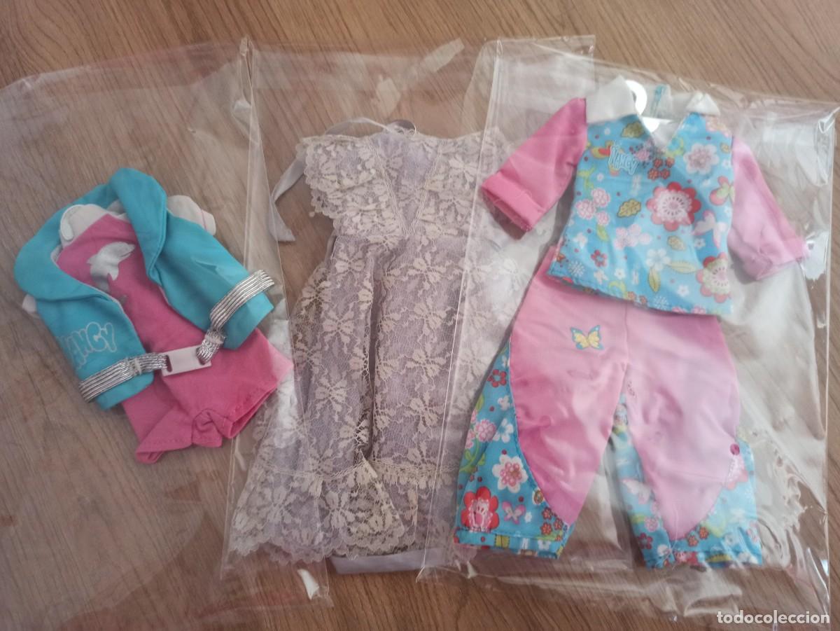 Mu&ntilde;ecas Nancy y Lucas: Lote Ropa Nancy , lote 3 conjuntos.