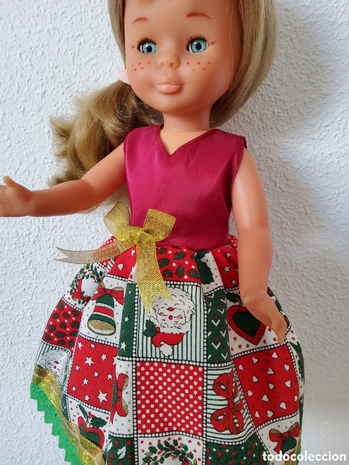 Mu&ntilde;ecas Nancy y Lucas: Vestido Navidad mu&ntilde;eca nancy - Foto 3