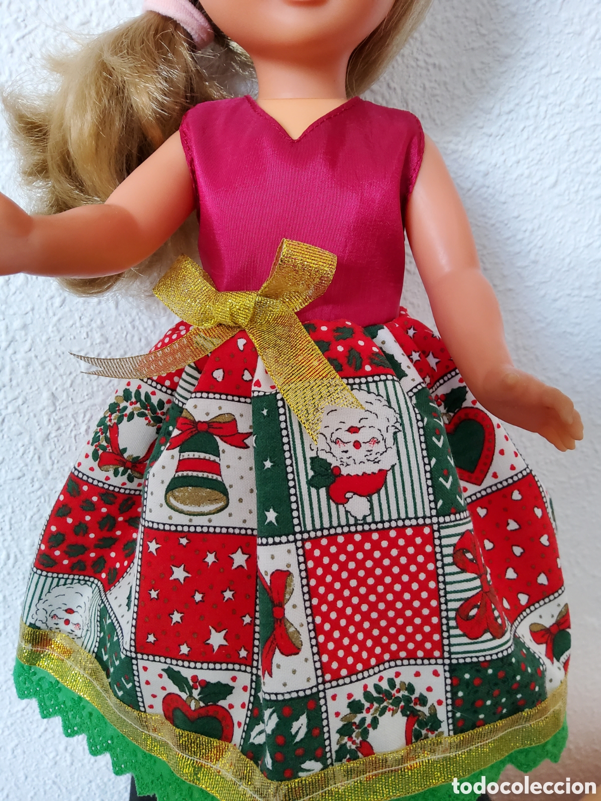 Mu&ntilde;ecas Nancy y Lucas: Vestido Navidad mu&ntilde;eca nancy - Foto 4