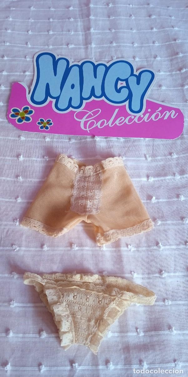 Mu&ntilde;ecas Nancy y Lucas: CONJUNTO INTIMATE FAJA Y BRAGUITA-A&Ntilde;OS 70