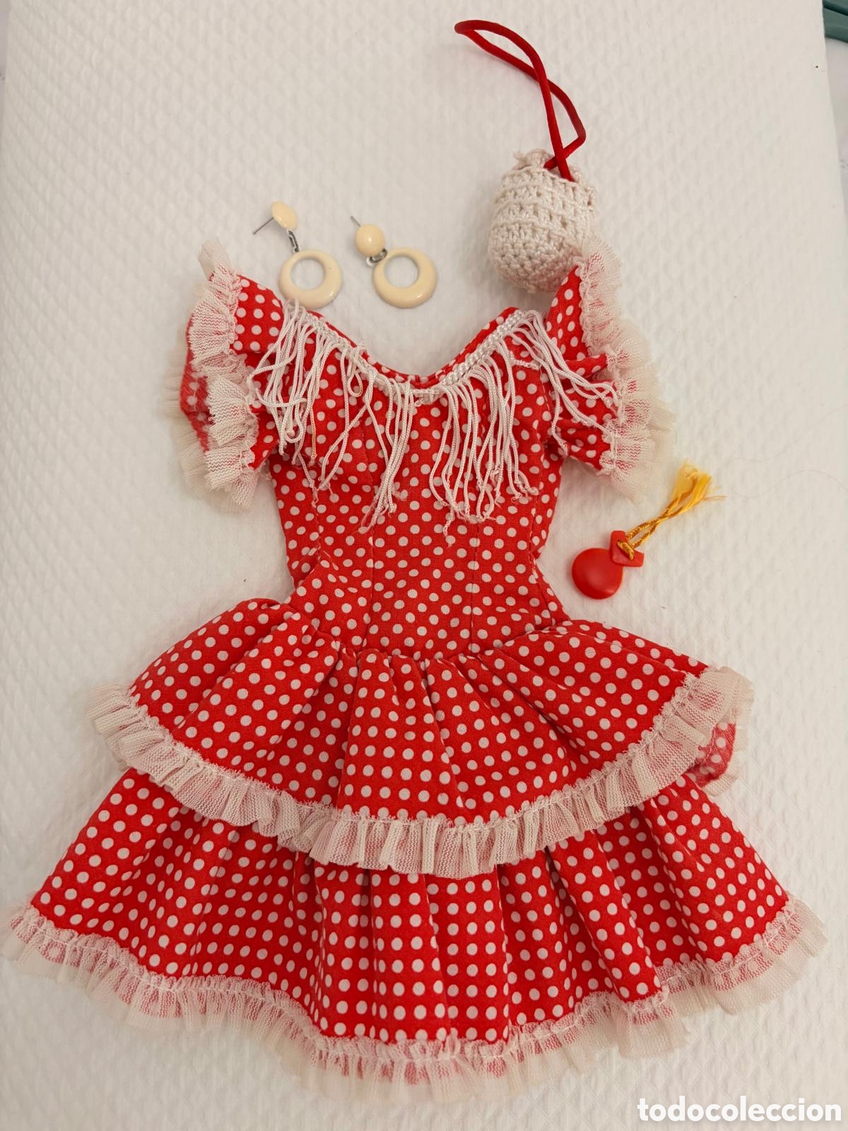 Mu&ntilde;ecas Nancy y Lucas: Vestido de flamenca para Nancy - Foto 1