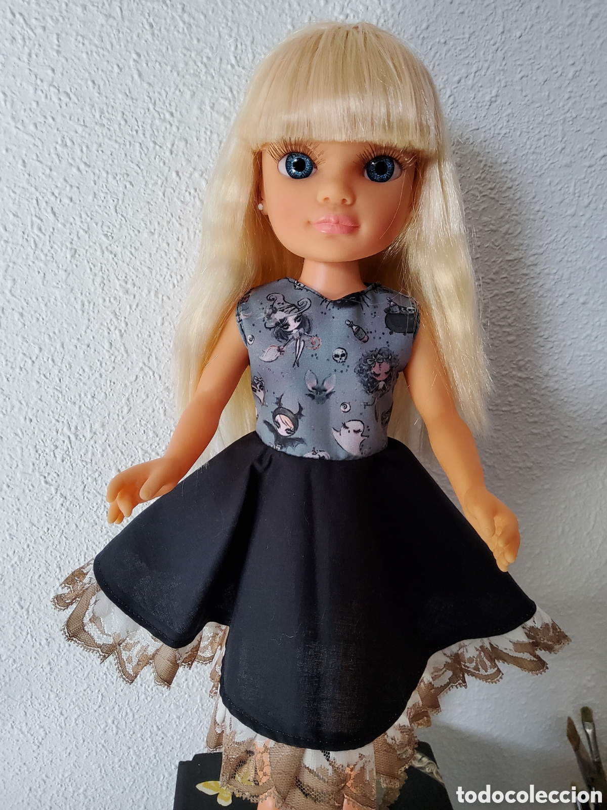 Mu&ntilde;ecas Nancy y Lucas: Vestido mu&ntilde;eca Nancy hallowen - Foto 2