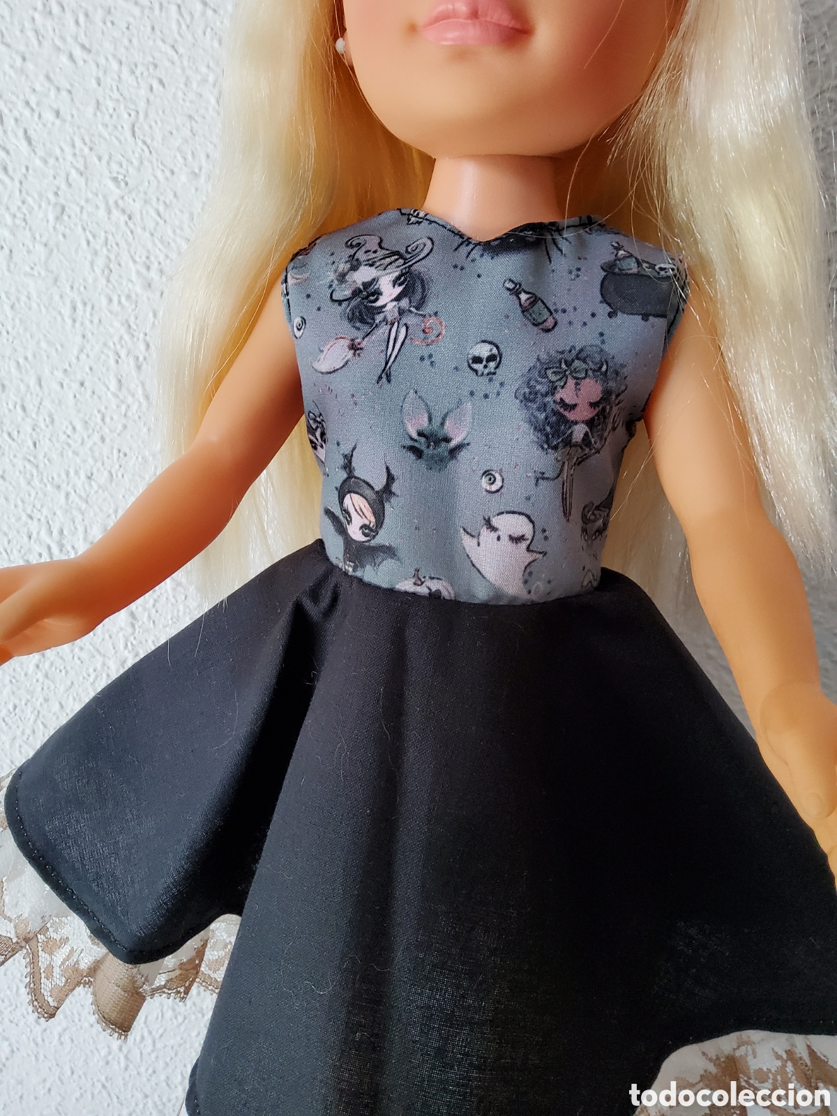 Mu&ntilde;ecas Nancy y Lucas: Vestido mu&ntilde;eca Nancy hallowen - Foto 3
