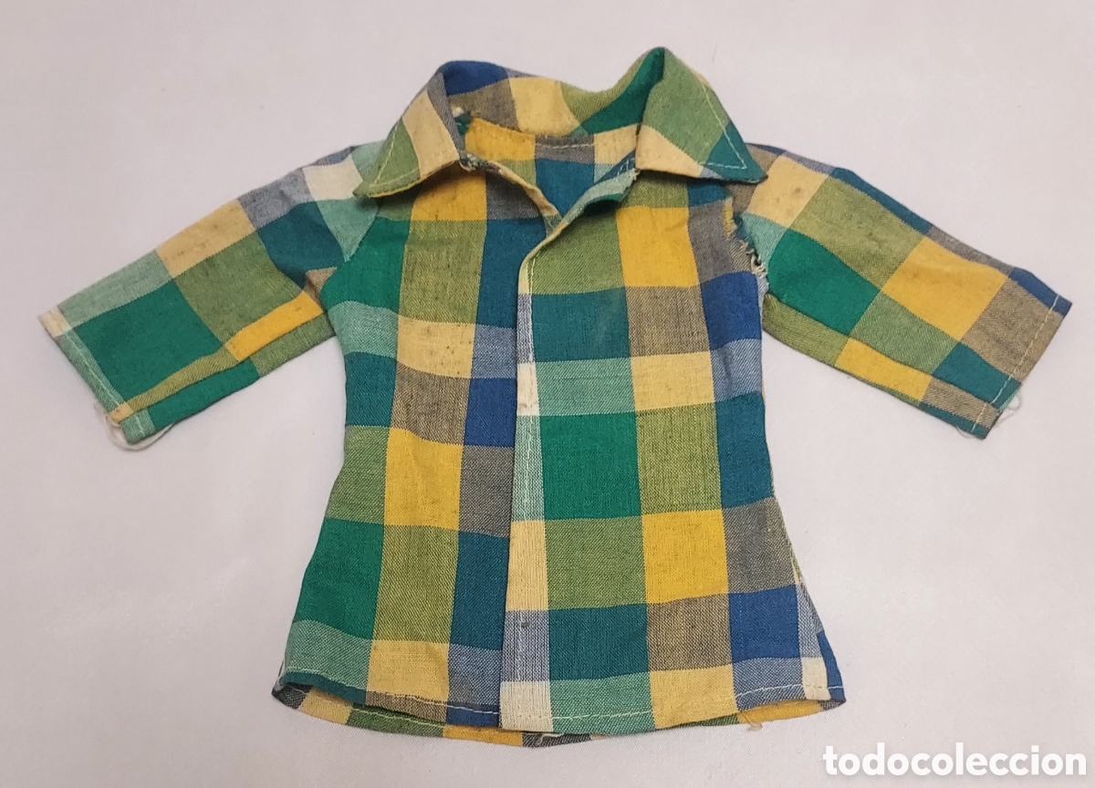 Mu&ntilde;ecas Nancy y Lucas: Camisa de conjunto Nancy alegr&iacute;a a&ntilde;os 70