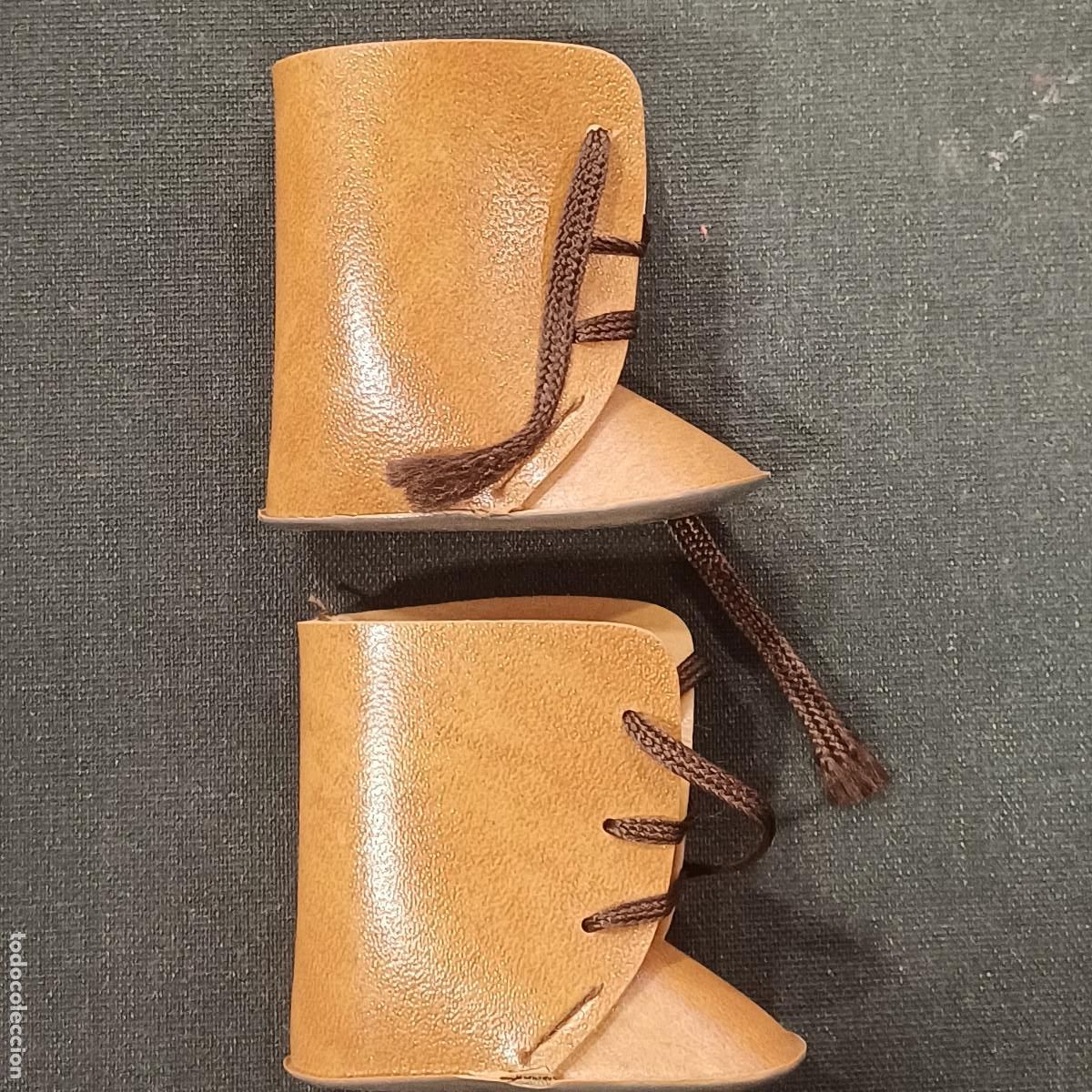 Mu&ntilde;ecas Nancy y Lucas: BOTAS PIEL MARRONES PARA NANCY DE FAMOSA. - Foto 2