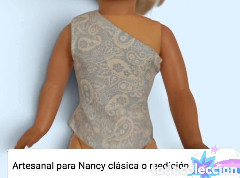Mu&ntilde;ecas Nancy y Lucas: :::: AB08 - BLUSITA ARTESANAL PARA NANCY