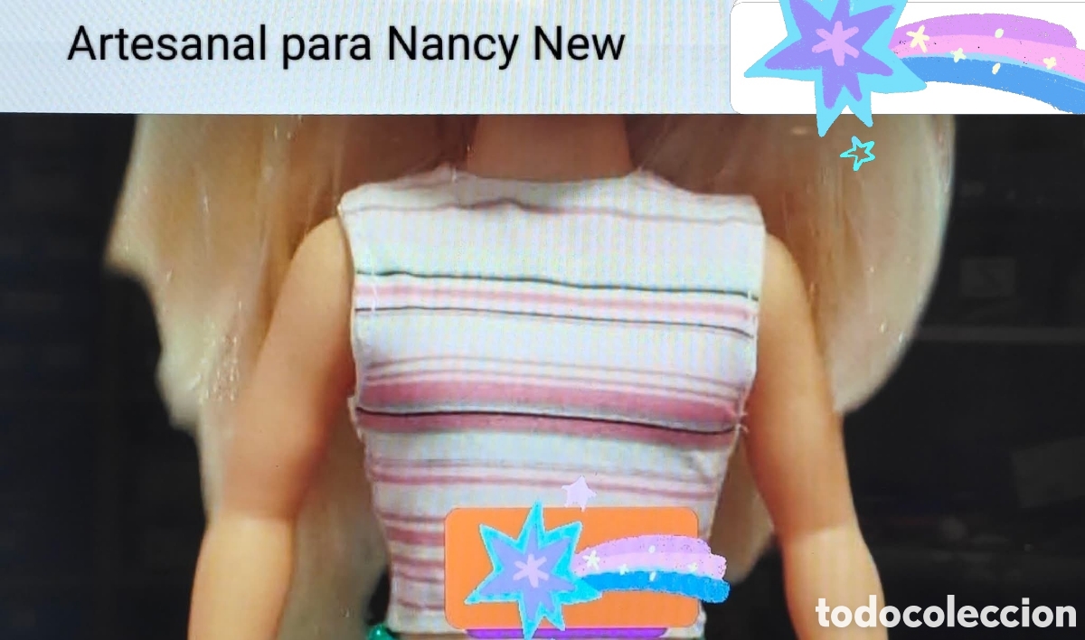 Mu&ntilde;ecas Nancy y Lucas: :::: TC03 - BLUSITA ARTESANAL PARA NANCY