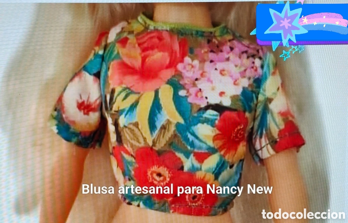 Mu&ntilde;ecas Nancy y Lucas: :::: TC05 - BLUSITA ARTESANAL PARA NANCY