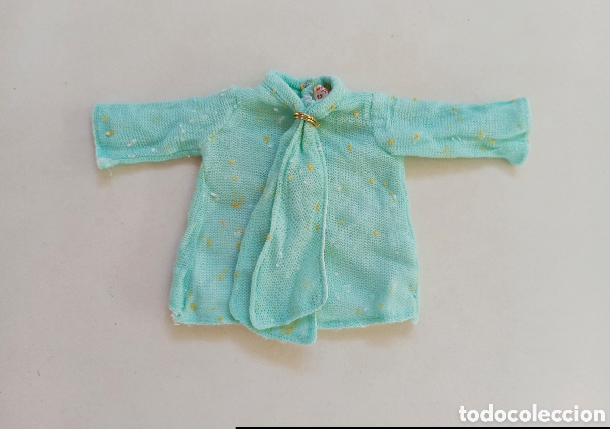 Mu&ntilde;ecas Nancy y Lucas: Nancy conjunto de Ma&ntilde;ana vestido azul turquesa famosa a&ntilde;os 70