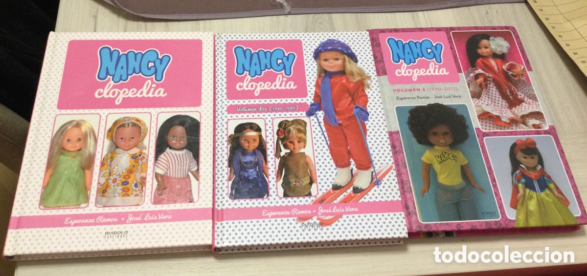 Mu&ntilde;ecas Nancy y Lucas: Nancyclopedia tomos 1 a 3 - Foto 1