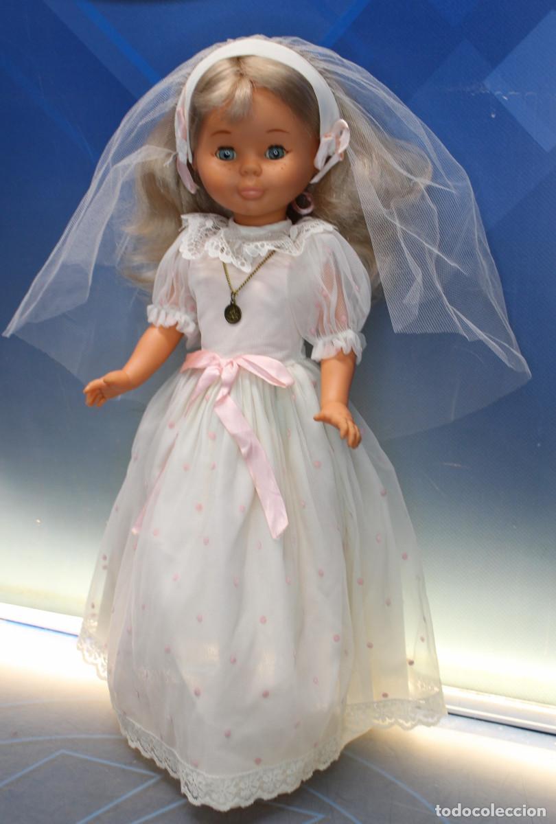 Mu&ntilde;ecas Nancy y Lucas: Mu&ntilde;eca Nancy Pecas Primera Comuni&oacute;n de Famosa. A&ntilde;os 80.