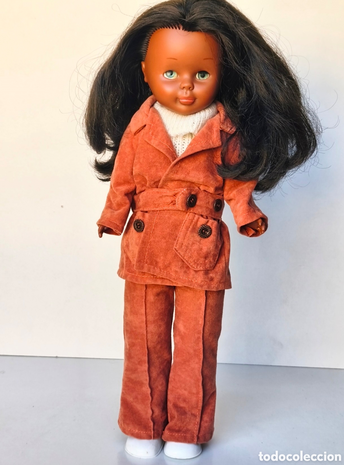 Mu&ntilde;ecas Nancy y Lucas: FAMOSA NANCY NEGRITA PATABOLLO CONJUNTO OTO&Ntilde;O
