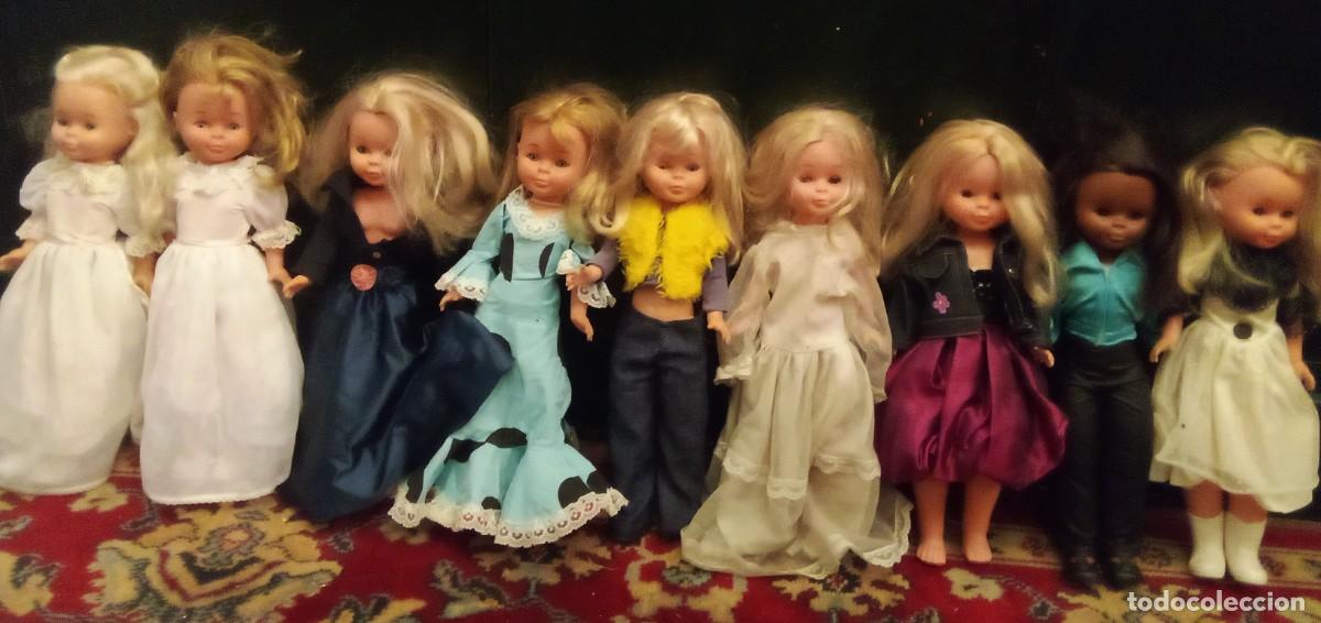 Mu&ntilde;ecas Nancy y Lucas: lote de 9 nancys variadas