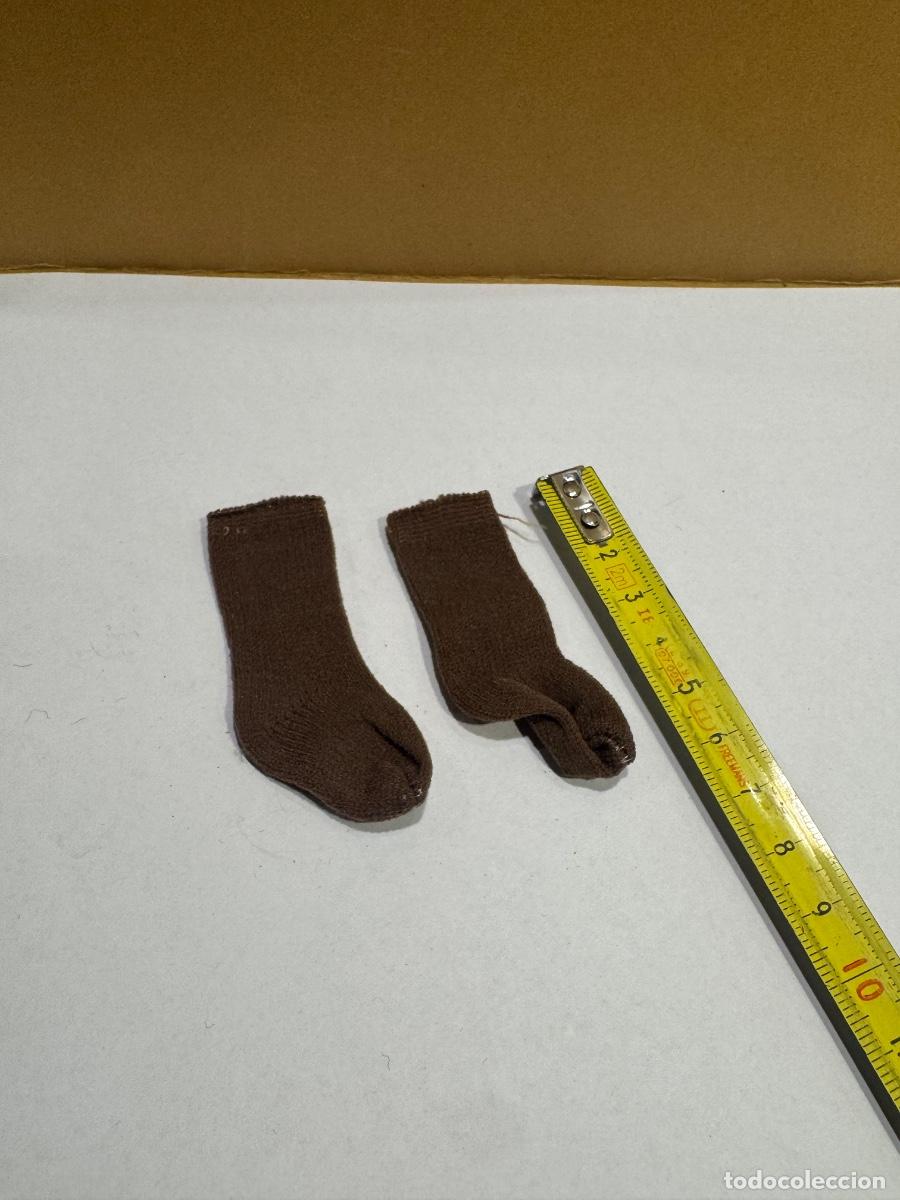 Mu&ntilde;ecas Nancy y Lucas: NANCY - LESLY ??? CALCETINES MARRONES -ORIGINAL DE FAMOSA (G)
