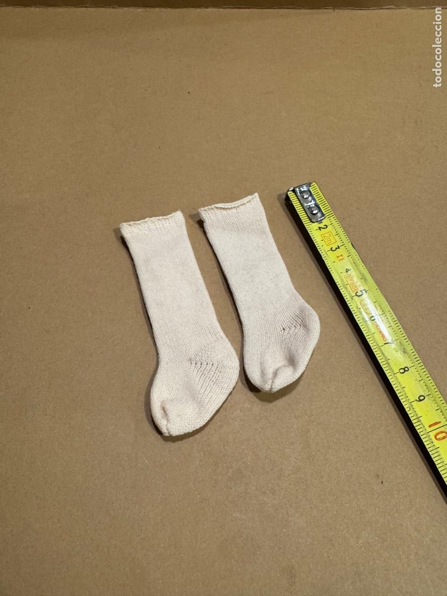 Mu&ntilde;ecas Nancy y Lucas: NANCY - LESLY ??? CALCETINES LARGOS BLANCOS -ORIGINAL DE FAMOSA (G)