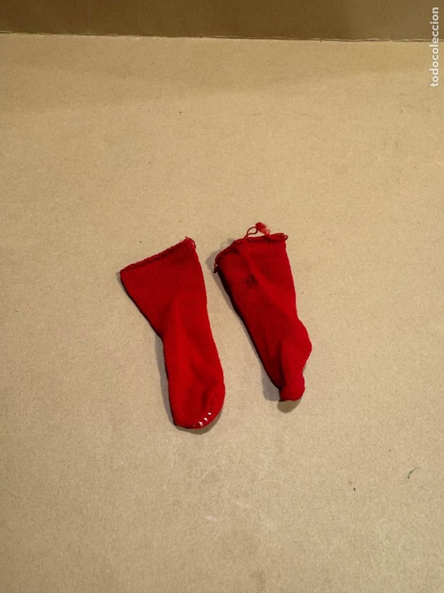 Mu&ntilde;ecas Nancy y Lucas: NANCY - LESLY ??? CALCETINES ROJOS CORTOS -ORIGINAL DE FAMOSA (G)