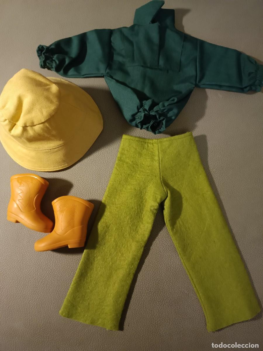 Mu&ntilde;ecas Nancy y Lucas: Conjunto de mu&ntilde;eca Nancy a&ntilde;os 70 Campera