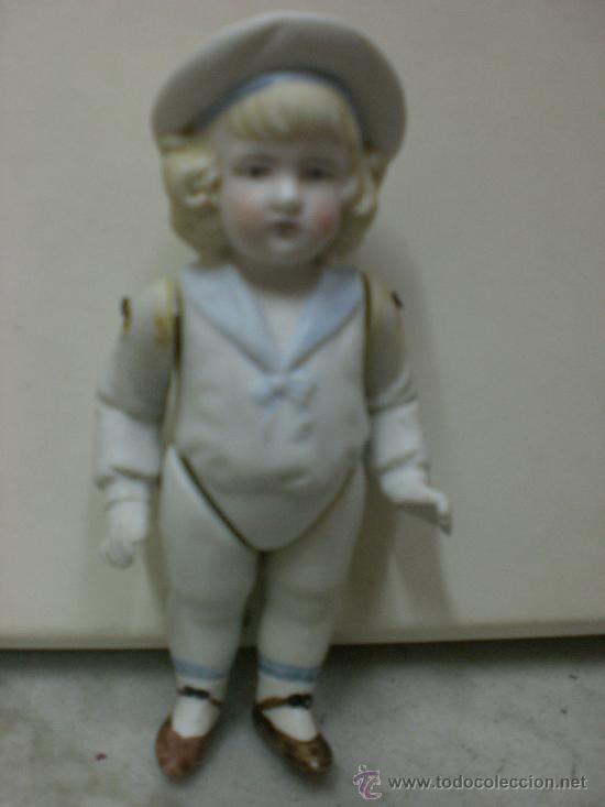 Mu&ntilde;ecas porcelana: mu&ntilde;eco antiguo - Foto 1