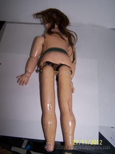 Mu&ntilde;ecas porcelana: Simon  Halbig mu&ntilde;eca antigua  rara - Foto 7