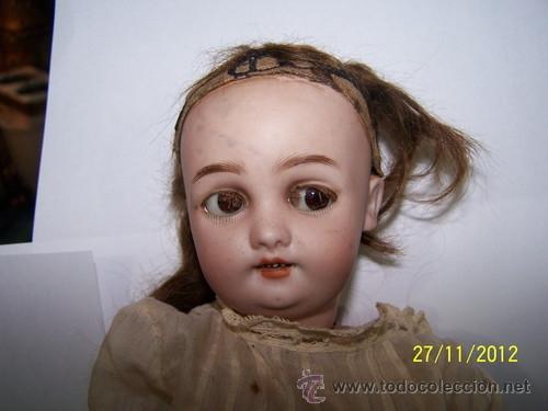 Mu&ntilde;ecas porcelana: Simon  Halbig mu&ntilde;eca antigua  rara - Foto 8