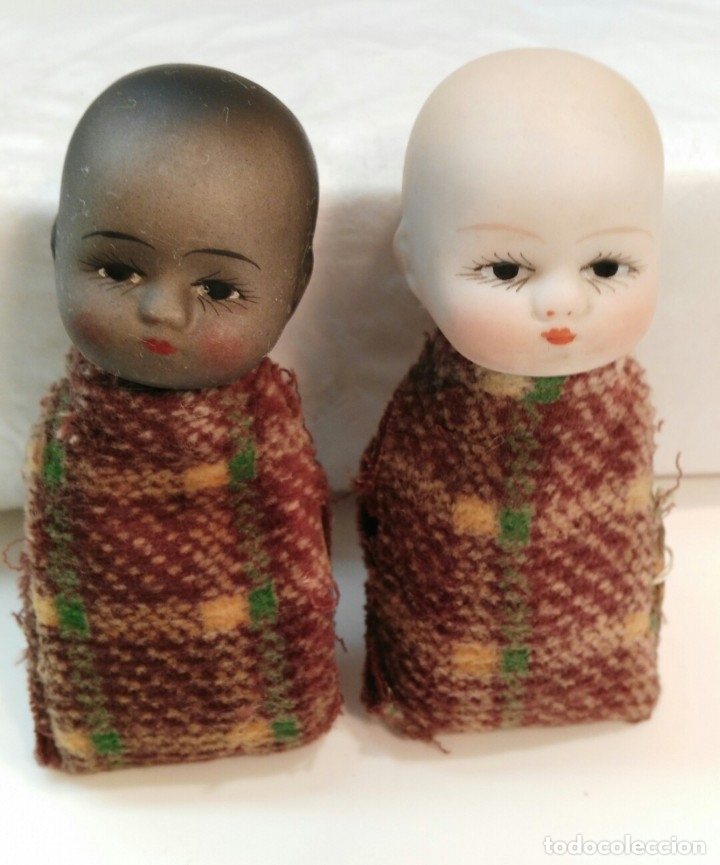Mu&ntilde;ecas porcelana: Bebes en saquito - Foto 2