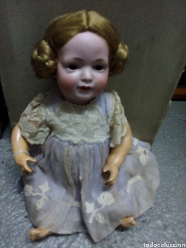 Mu&ntilde;ecas porcelana: Mu&ntilde;eca Bahr&Proschild - Foto 1