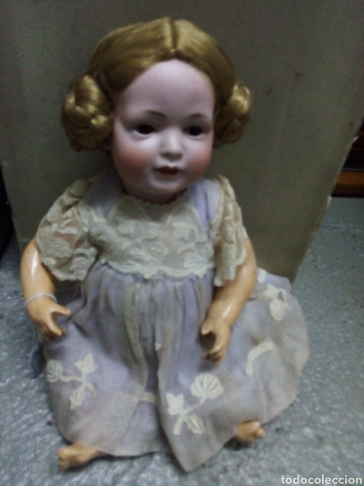 Mu&ntilde;ecas porcelana: Mu&ntilde;eca Bahr&Proschild - Foto 2