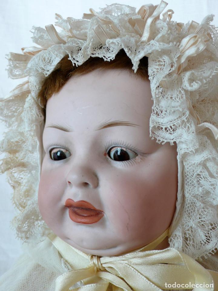 Mu&ntilde;ecas porcelana: beb&eacute; de caracter Hertel Schwab - Foto 3