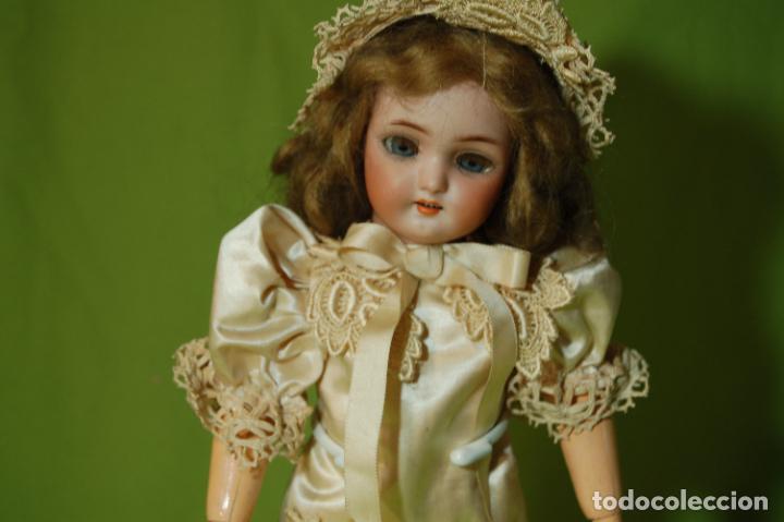 Muñecas Porcelana: preciosa simon halbig 1079 34cm - Foto 4 - 301615433