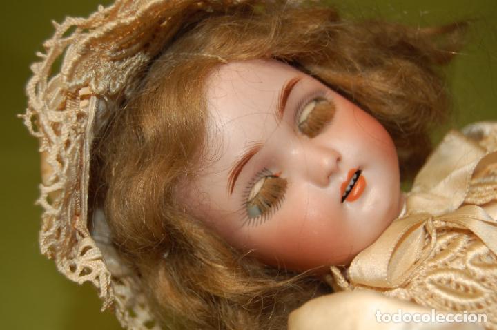 Muñecas Porcelana: preciosa simon halbig 1079 34cm - Foto 5 - 301615433
