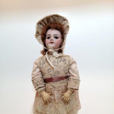 Bambole Porcellana: MUÑECA D.E.P. Nº 9, CABEZA PORCELANA CUERPO MADERA Y CARTON PIEDRA, (64 CM. ALTO). Lote 349577244