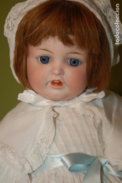 Mu&ntilde;ecas porcelana: Mu&ntilde;eca beb&eacute; car&aacute;cter A7 - Foto 1