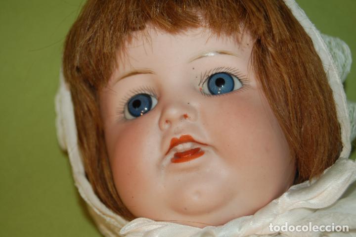 Mu&ntilde;ecas porcelana: Mu&ntilde;eca beb&eacute; car&aacute;cter A7 - Foto 4