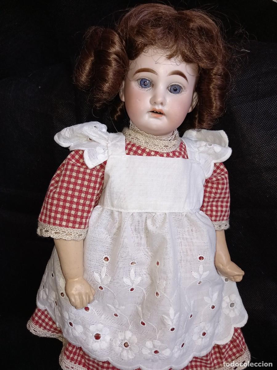 Mu&ntilde;ecas porcelana: Mu&ntilde;eca dep A M 1890 - Foto 1