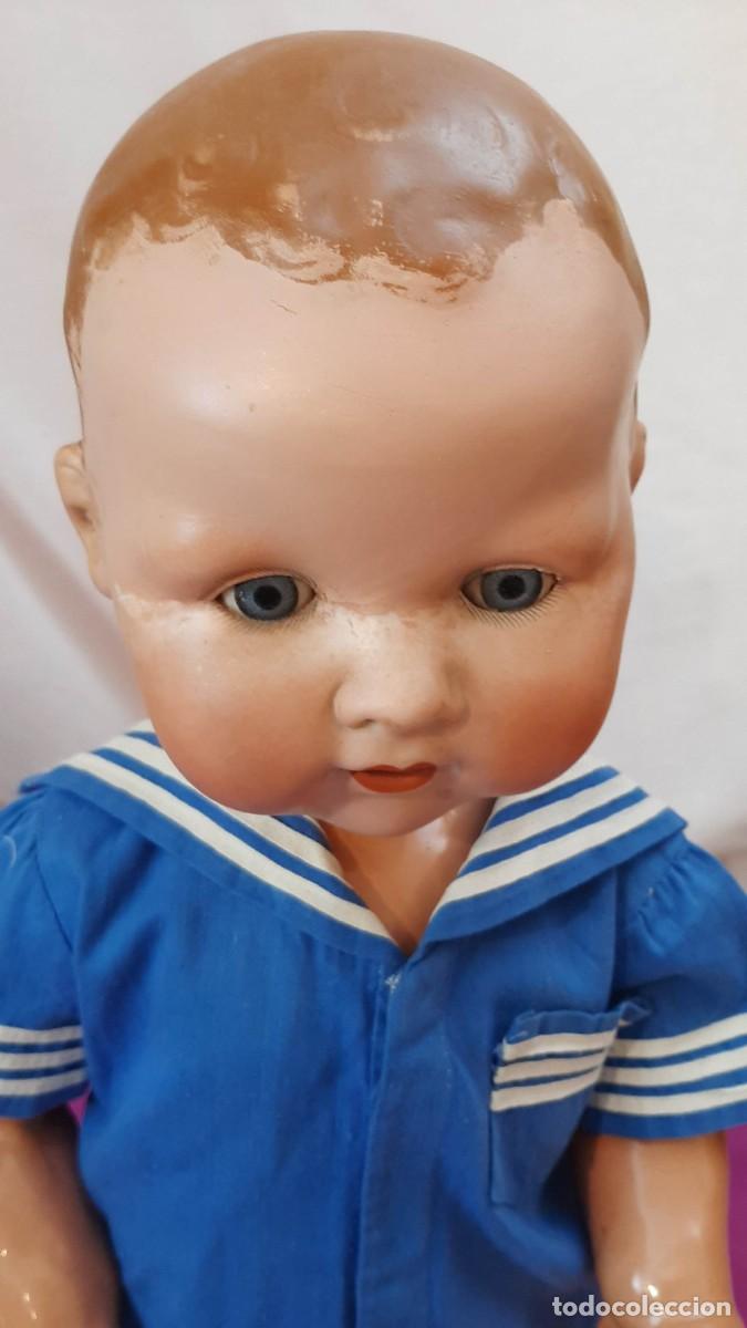 Poupée Ancienne Armand Marseille 351 - Bébé Garçon Porcelaine 38 Cm