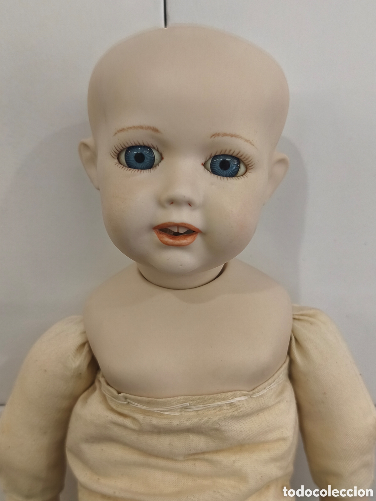 Mu&ntilde;ecas Porcelana: Mu&ntilde;eca porcelana alemana JDK 47cm