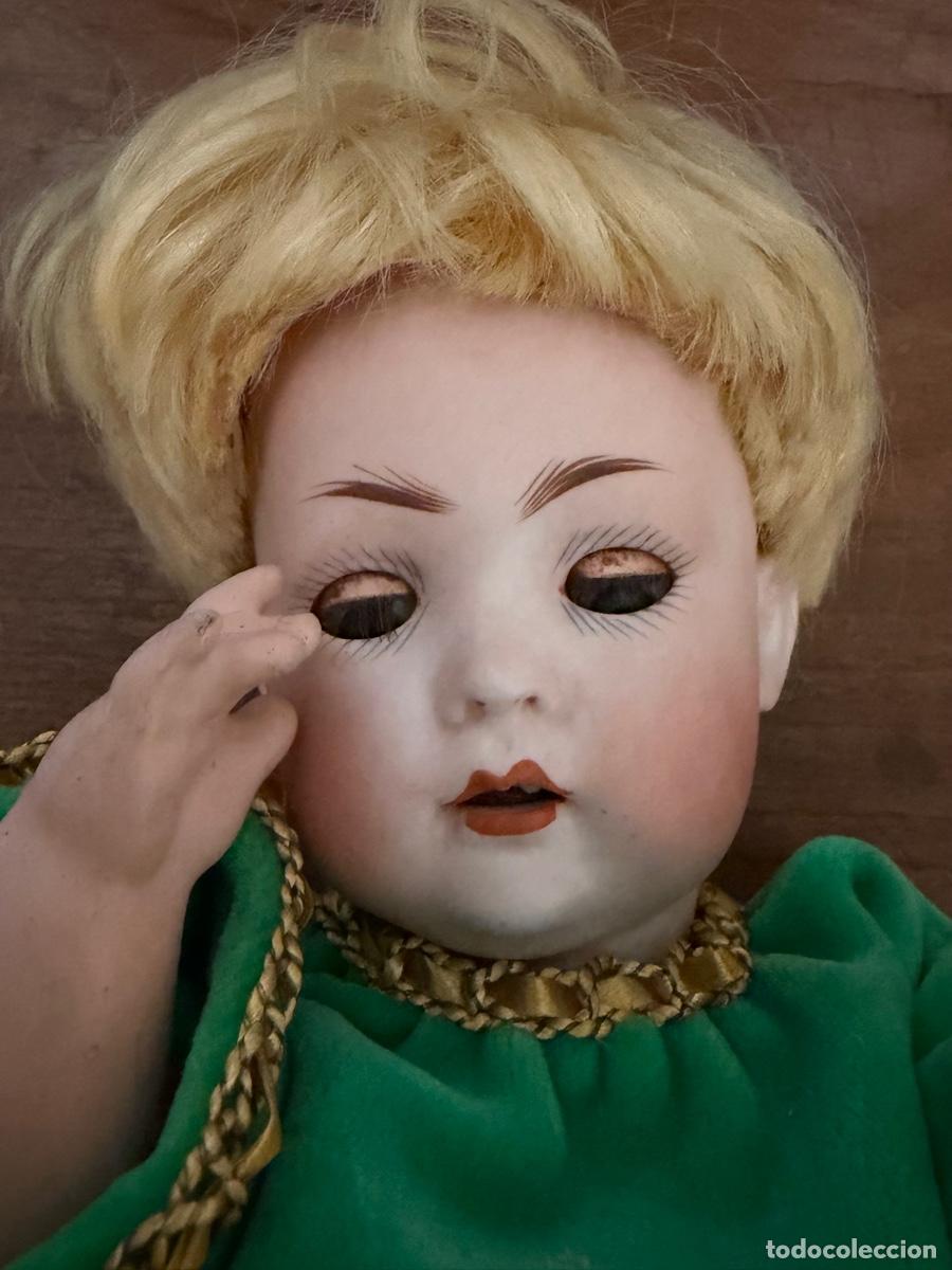Mu&ntilde;ecas Porcelana: MU&Ntilde;ECA ANTIGUA ALEMANA BRUNO SCHMIDT 2097