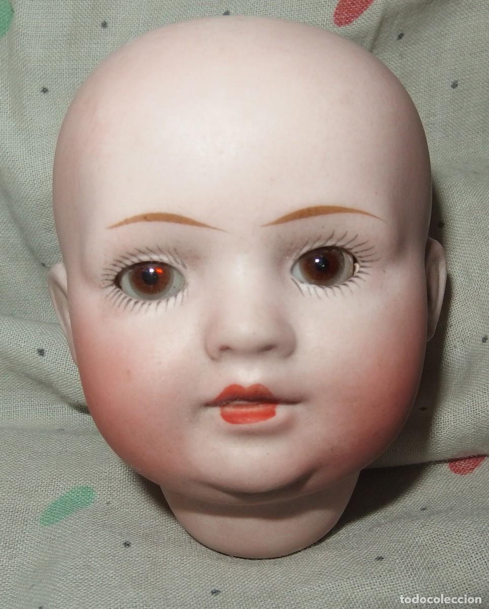 Mu&ntilde;ecas Porcelana: ANTIGUA CABEZA DE PORCELANA DE BAHR PROSCHILD,GERMANY,585