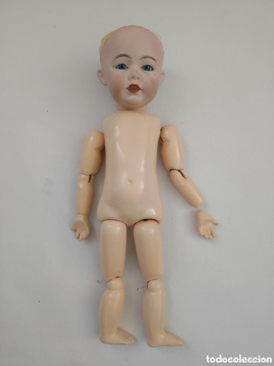 Poup&eacute;es Porcelaine: Antigua mu&ntilde;eca de porcelana alemana Ges Gesch JDK 257