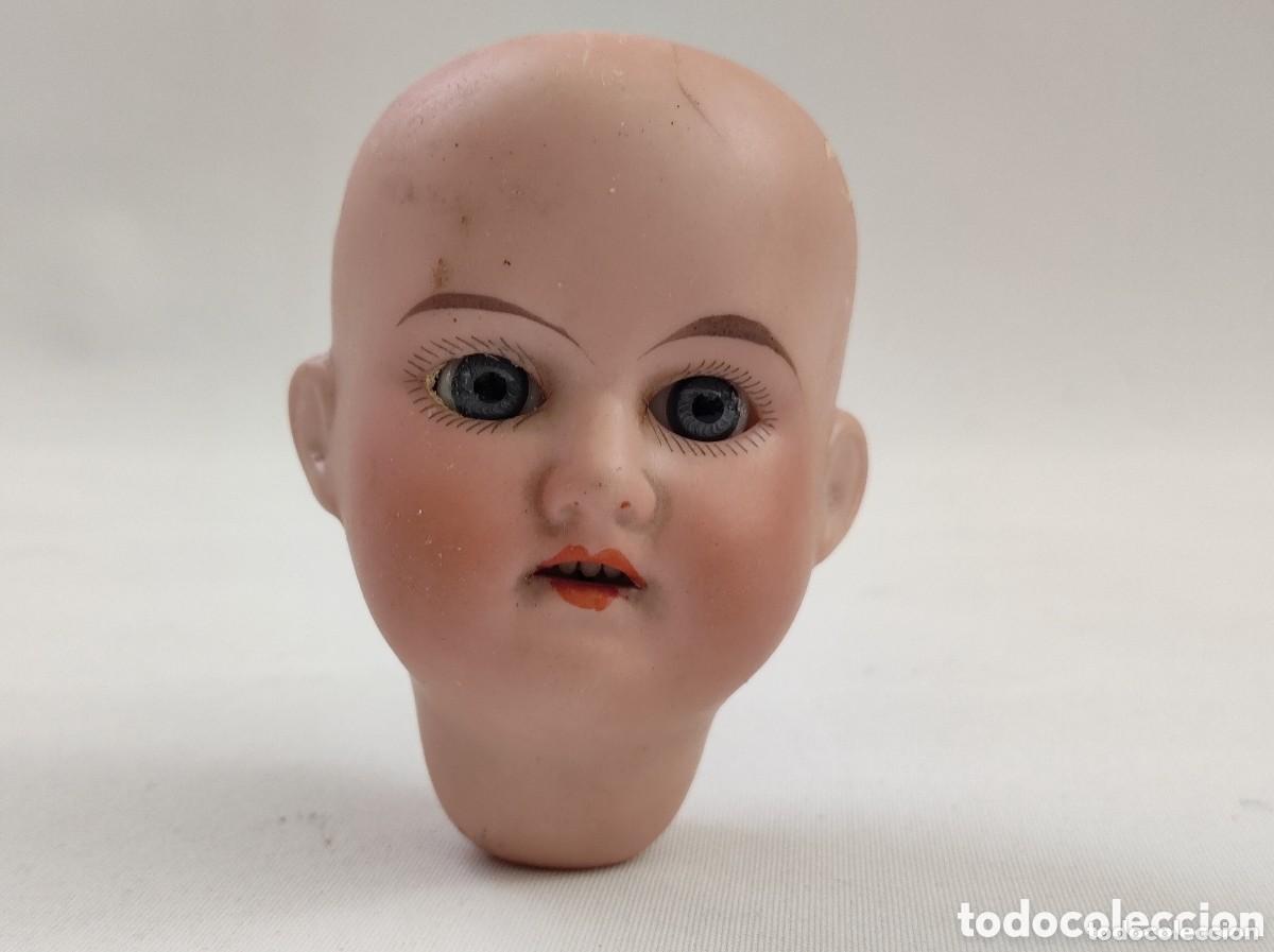 Bonecas Porcelana: Antigua cabeza mu&ntilde;eca alemana porcelana Made in Germany 390