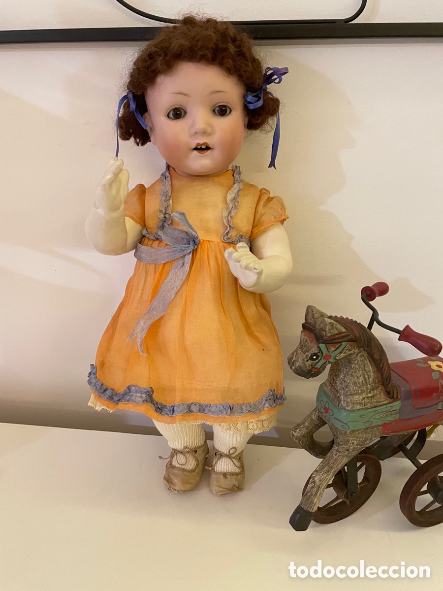 Mu&ntilde;ecas porcelana: Mu&ntilde;eca de porcelana alemana MOA WELSCH