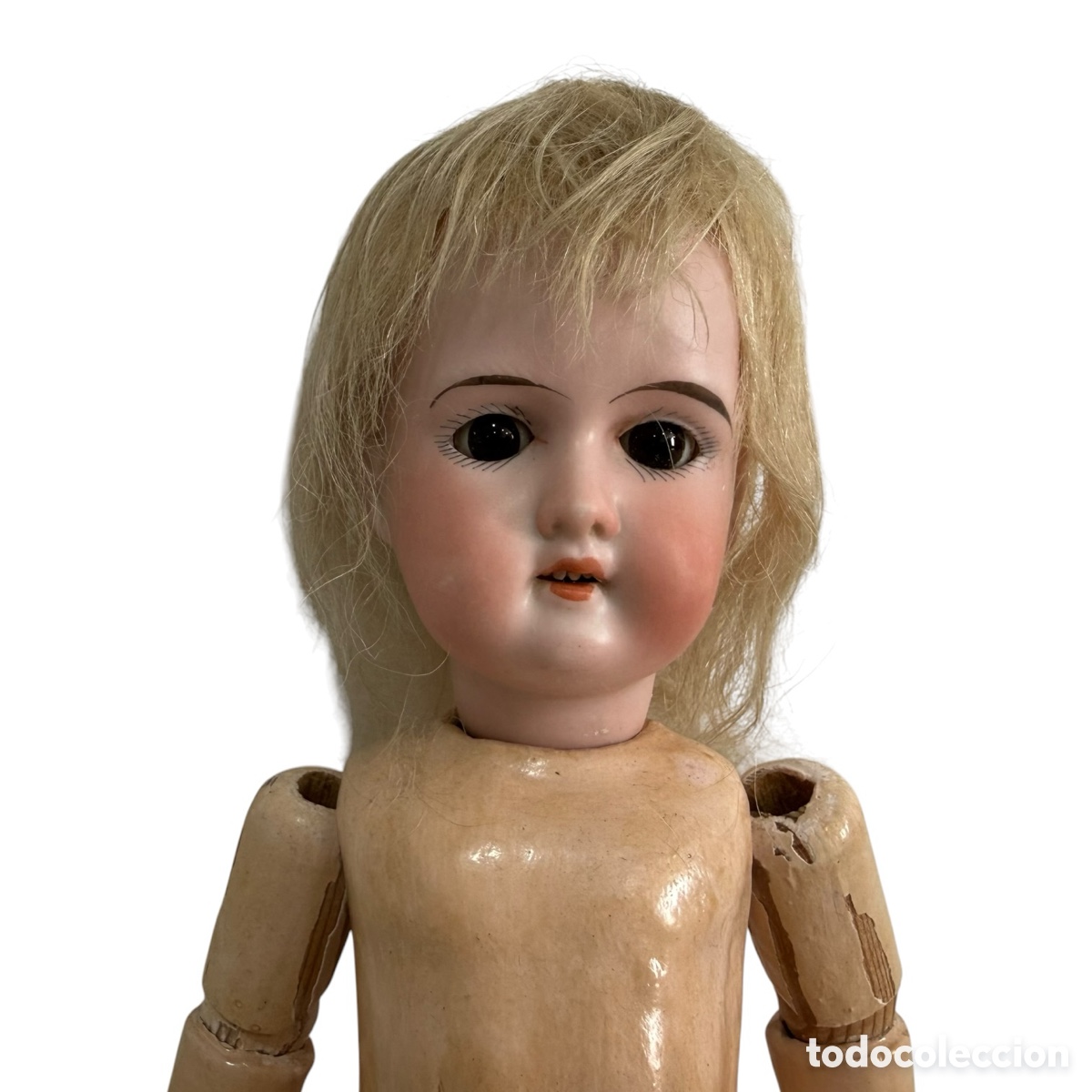 Mu&ntilde;ecas porcelana: ARMAND MARSEILLE. Mu&ntilde;eca Armand Marseille Alemana S. XIX de 32cm de altura