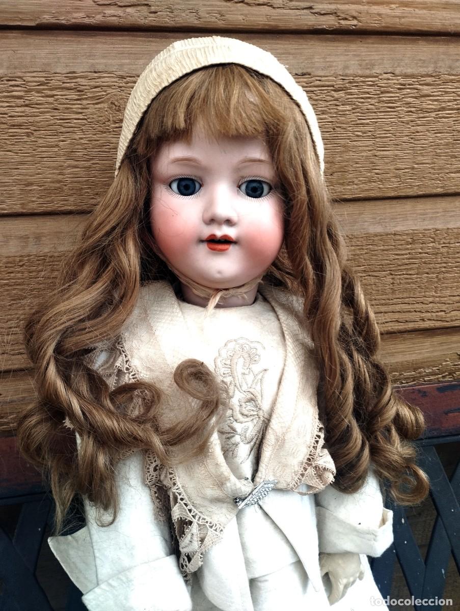 Mu&ntilde;ecas porcelana: Mu&ntilde;eca antigua porcelana Alemana Armand Marseille / MUY MUY BONITA