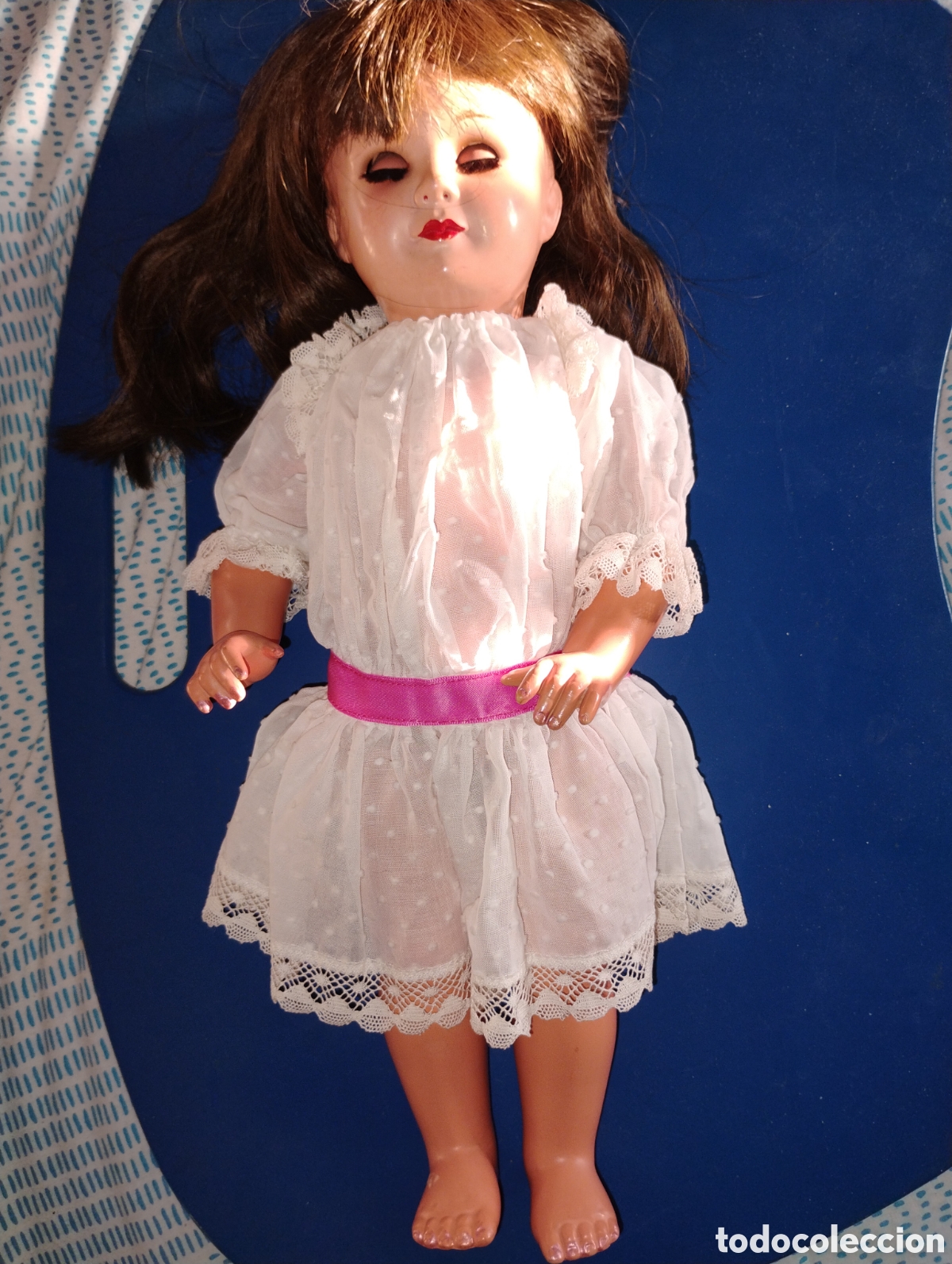 Mu&ntilde;ecas porcelana: &diams;Mu&ntilde;eca alemana K&ouml;nig & Wernicke (K&W) a&ntilde;os 50 - Molde 101/45 - 45 cm