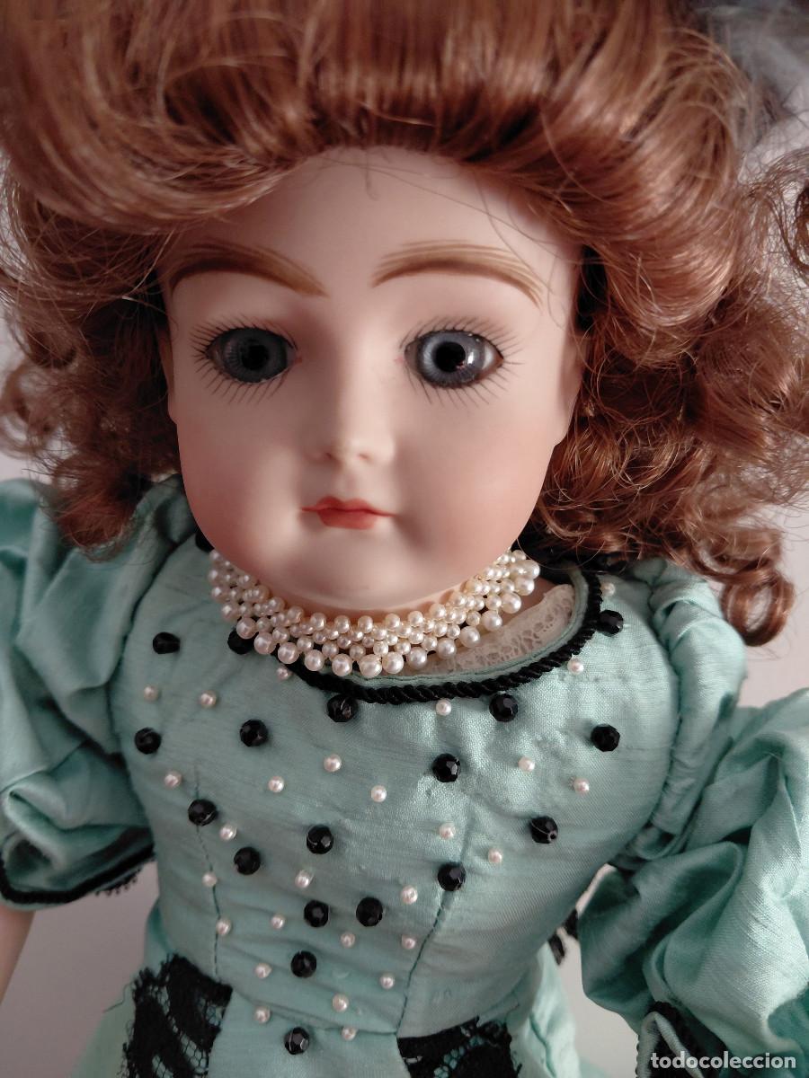 Mu&ntilde;ecas porcelana: mu&ntilde;eca de porcelana, reproducci&oacute;n de antigua